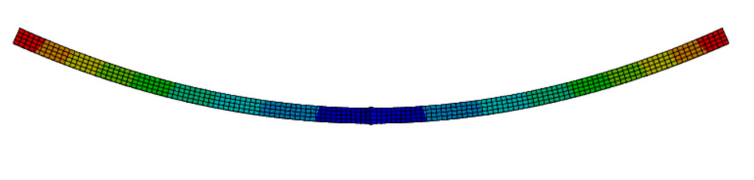 Original finite-element shape-morphing result.